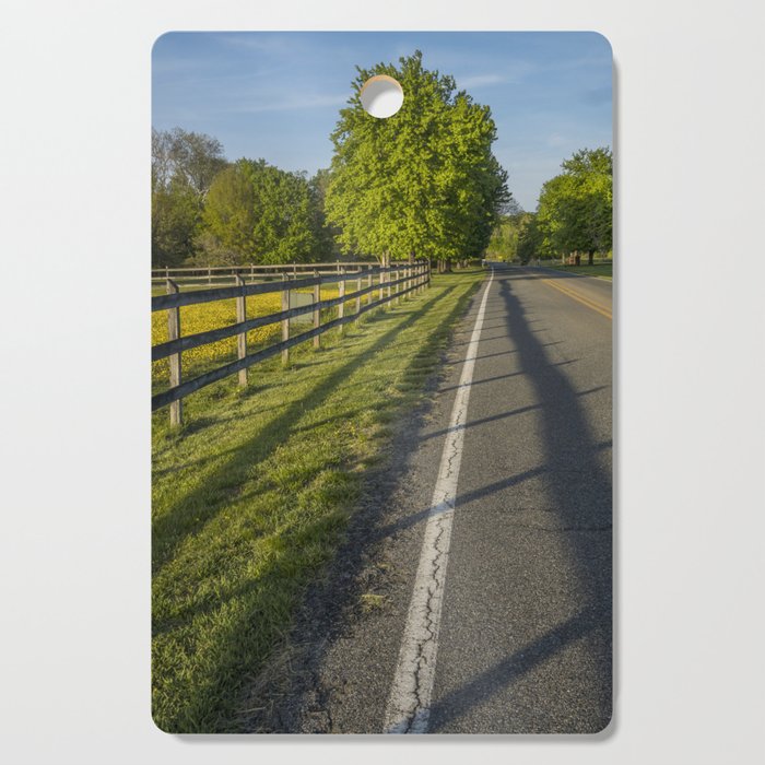 Country road Cutting Board