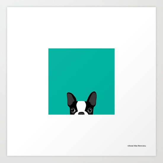 Boston Terrier Art Print