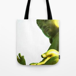 Green Buddha Tote Bag
