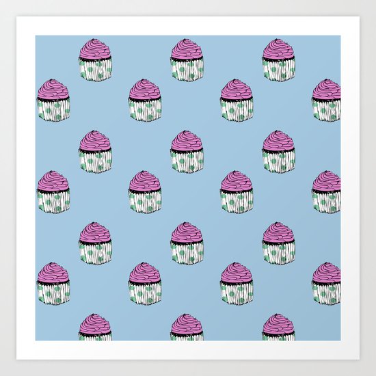 Cupcakes Art Print