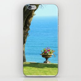 A Garden By The Sea In Lyme Regis iPhone Skin