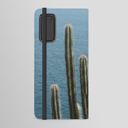 Mexico Photography - Cactuses At The Coast Of Mexico Android Wallet Case