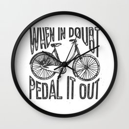 Vintage Bike Wall Clock