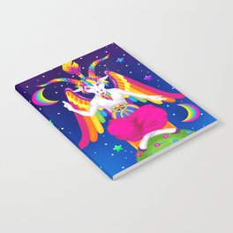 1997 Neon Rainbow Baphomet Notebook