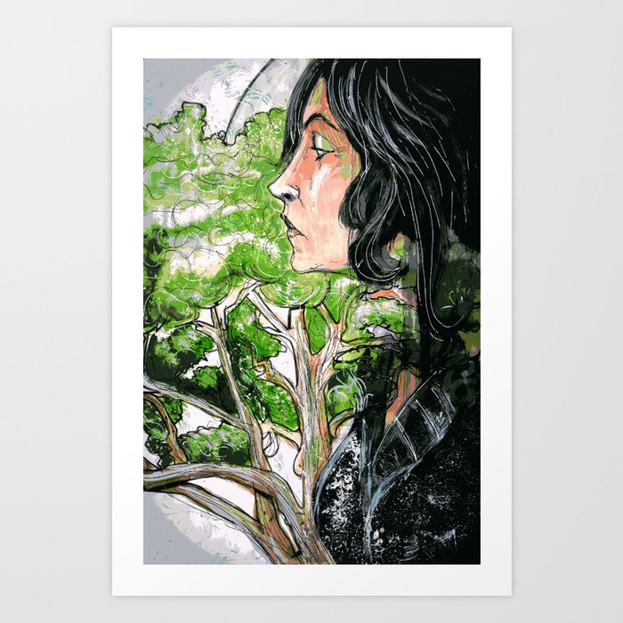 The Fruit Salad Tree Art Print By Freezeframefiction Society6