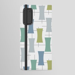 Abstract Mid Century Modern Android Wallet Case