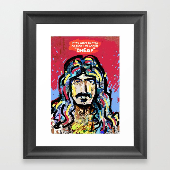 Zappa Framed Art Print