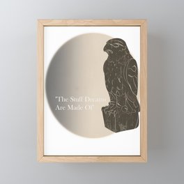 The Black Bird of Legend Framed Mini Art Print