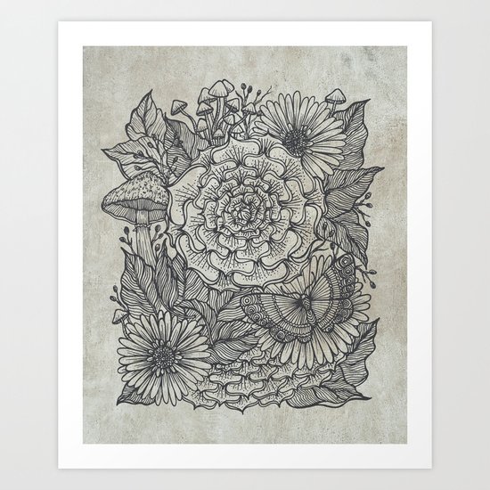 Plantae Art Print