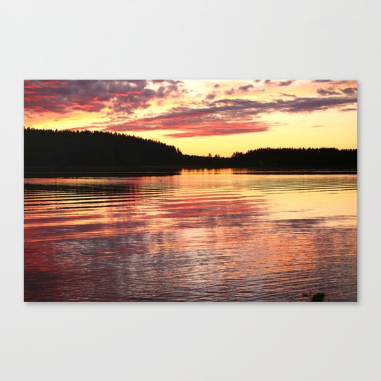 Summer Evening Canvas Print