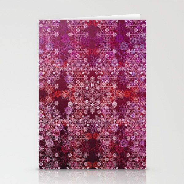 Flaky Snowflakes #1 Stationery Cards