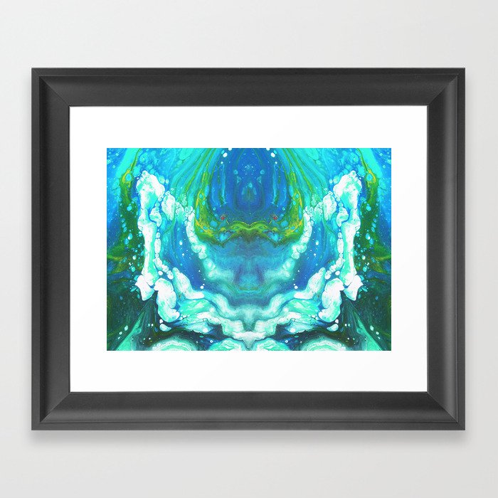 Spirit Of The Ocean Framed Art Print By The5thelement Society6