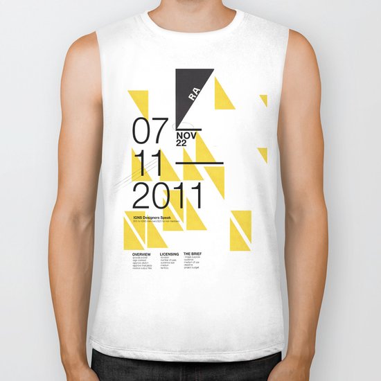 IGNS poster design Biker Tank