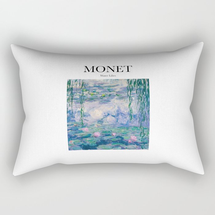 Monet - Water Lilies Rectangular Pillow
