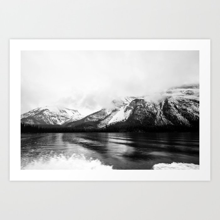 Smokey Mountains | Rocky Mountains | Travel Alberta | Landscape Photography Art Print