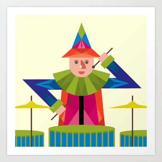 drummer Art Print