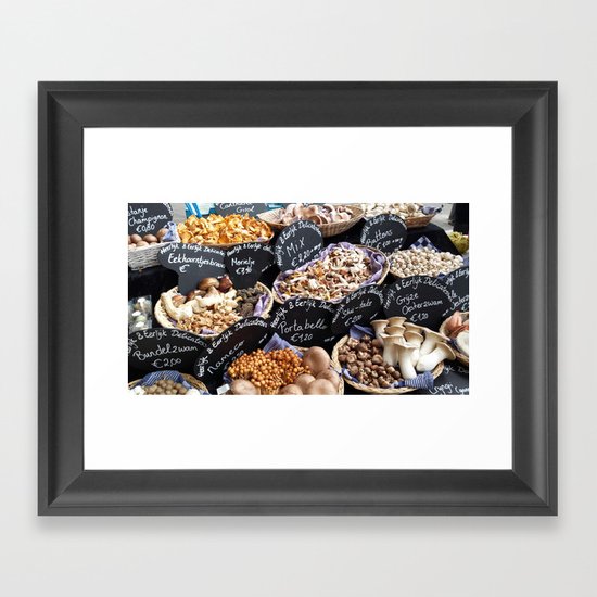 Funghi Framed Art Print