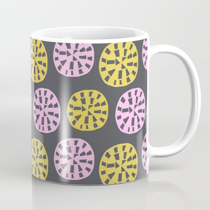 Sundial, 1950's inspired pattern Coffee Mug