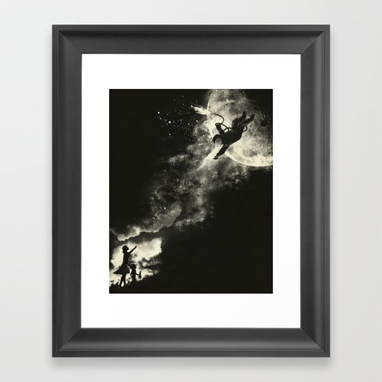 Tell my wife I love her very much, she knows Framed Art Print