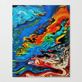 Flowing 2 Canvas Print