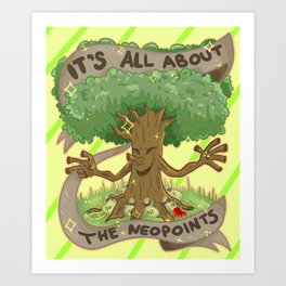The Money Tree Art Print
