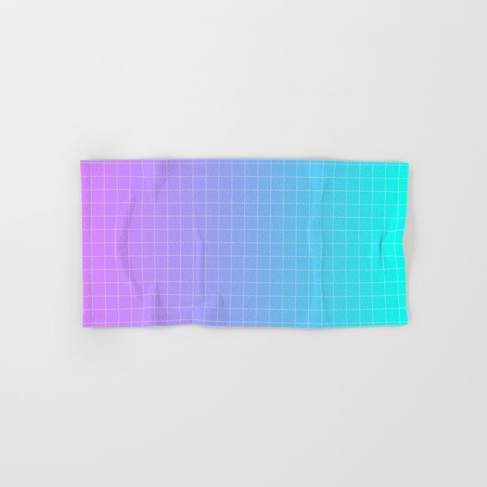 Vaporwave Gradient Hand & Bath Towel