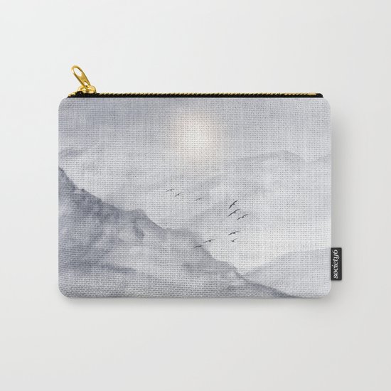Cross Mountains Carry-All Pouch