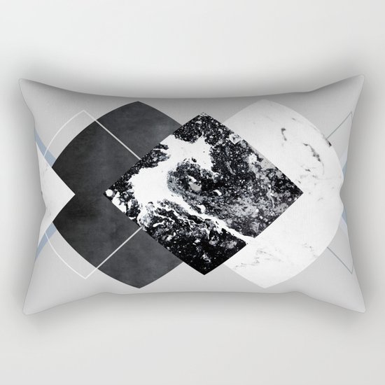 Geometric Textures 5 Rectangular Pillow