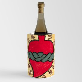 Plate 50 Sacred Heart From Portfolio "Spanish Colonial Designs of New Mexico" Wine Chiller