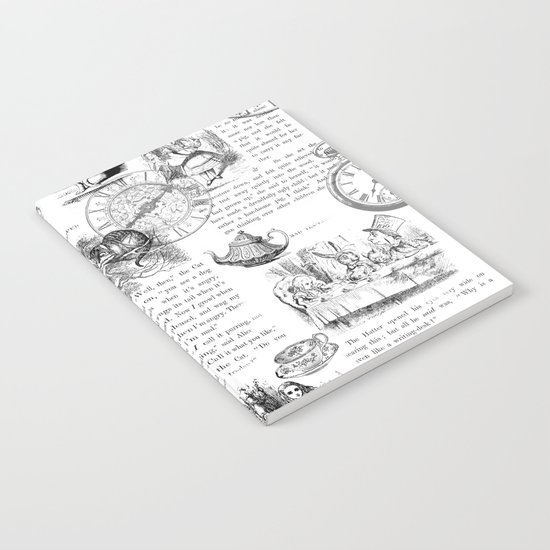 Alice in Wonderland - Pages Notebook