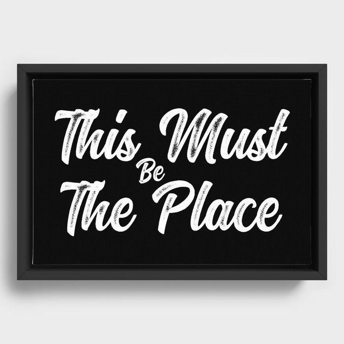 Framed Canvas