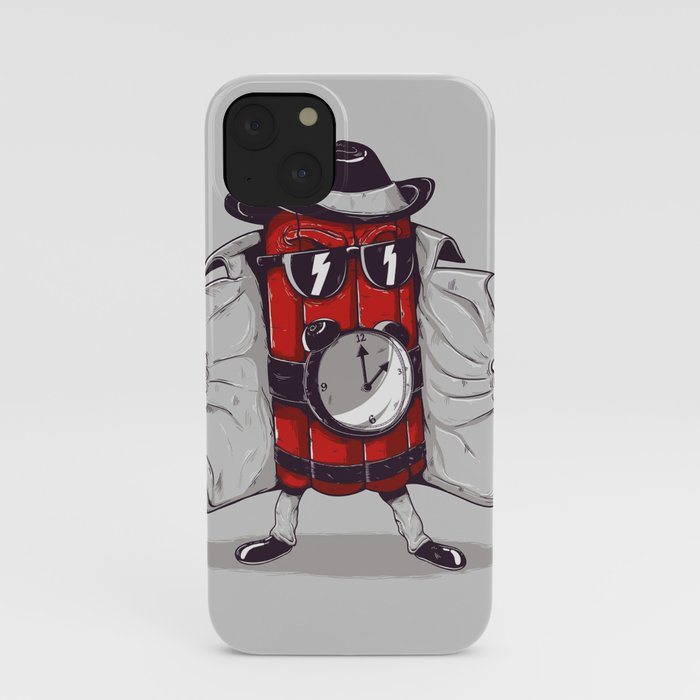 what time is it? it's time to explode iPhone Case