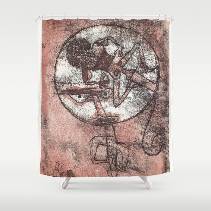 Der Verliebte Abstract "painting · modern · abstract art " Paul Klee Shower Curtain