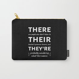 Love For Grammar II Carry-All Pouch