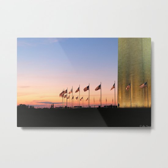 My Country 'tis of Thee Metal Print