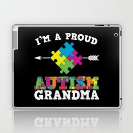 Proud Autism Grandma Laptop Skin