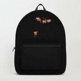 Pocket Red Panda Bears Backpack