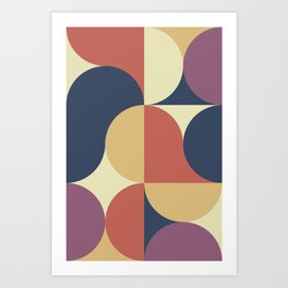 Abstract Geometric Artwork 59 Art Print