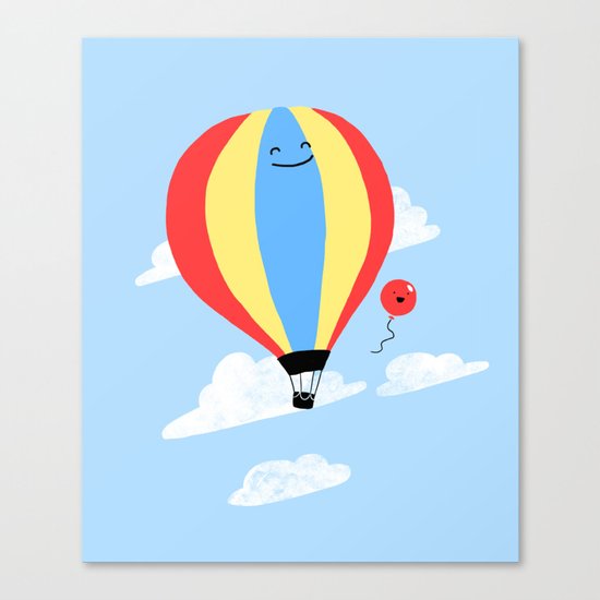 Balloon Buddies Canvas Print