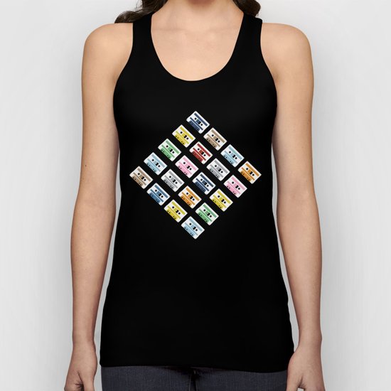 Rainbow Tapes 45 Unisex Tank Top
