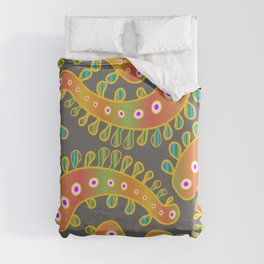 Paisley Germs Duvet Cover