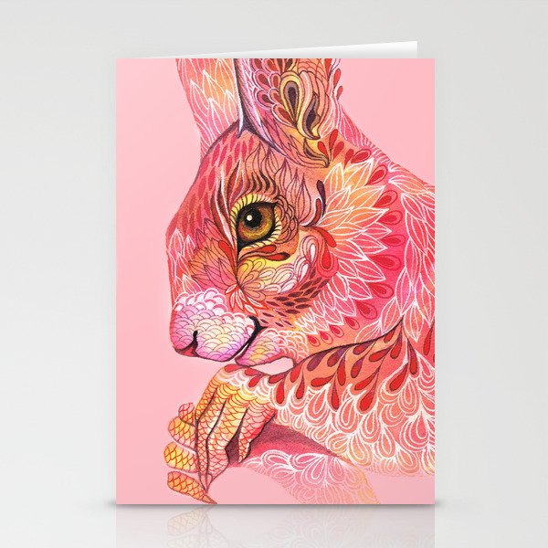 The squirrel magic  Stationery Cards