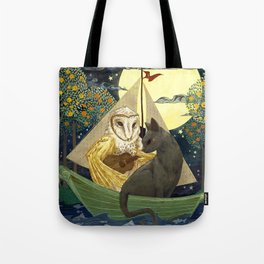 The Owl and the Pussycat Tote Bag