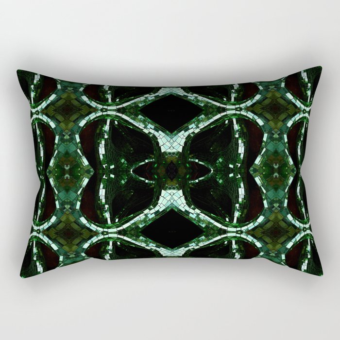 The Emerald City Rectangular Pillow