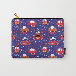 Monster Mash Purple Carry-All Pouch