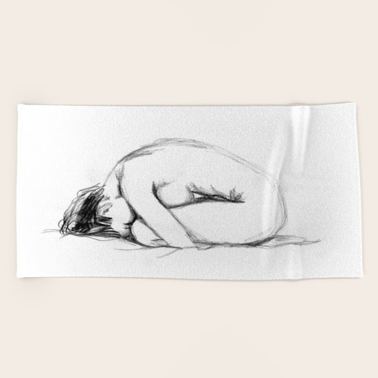 untitled Beach Towel