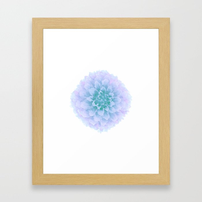 Anguish Flower Framed Art Print