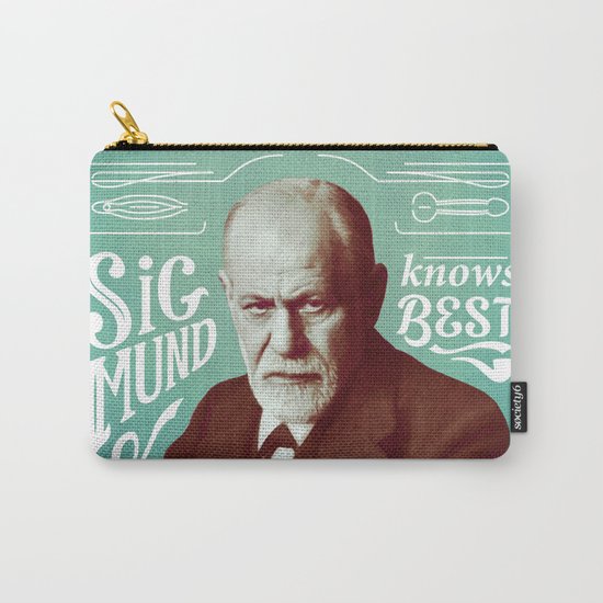 Sigmund Knows Best Carry-All Pouch