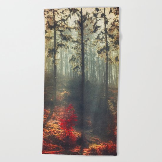 weight of light Beach Towel