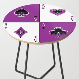 Ace Cards Side Table